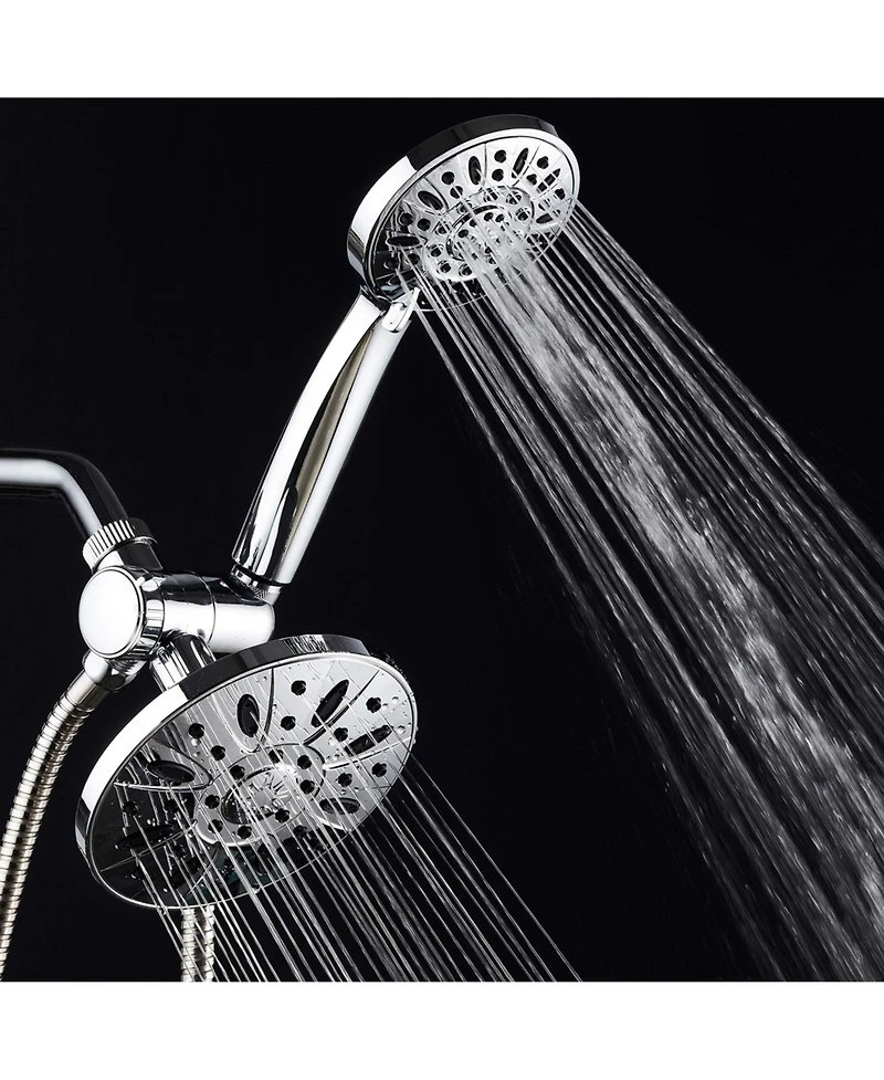 Cyqbd 6" 3-Way Rainfall Showerhead with Handheld Combo