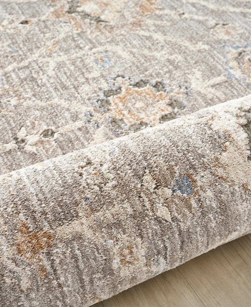 Lr Home Garza Vio- 6'6" x 6'6" Round Area Rug