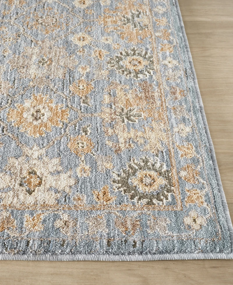Lr Home Garza Vio-127 7'9" x 10' Area Rug