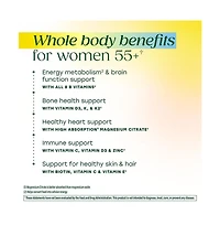 MegaFood Whole Body Multivitamin Gummies for Women 55+ for Healthy Aging 90 Strawberry Gummies