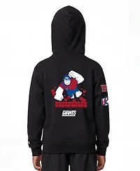 Champion Big Boys and Girls Black New York Giants Disney X Full-Zip Hoodie