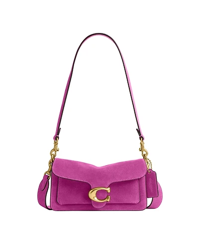 Coach Suede Small Tabby Shoulder Handbag 20