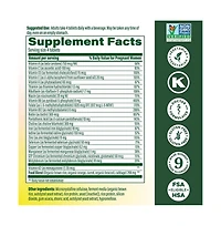 MegaFood Baby and Me 2 Prenatal Multi Minis Prenatal Vitamins for Women with Choline and Methylated Folate 180 Ct
