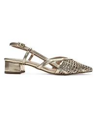 Prologue Shoes Women's Lenvor Woven Slingback Pump