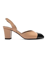 Prologue Shoes Women's Maruelle Block Heel Slingback Pump
