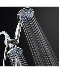 Cyqbd 4" Showerbo 30-Setting Chrome Jets 2.5 Gpm