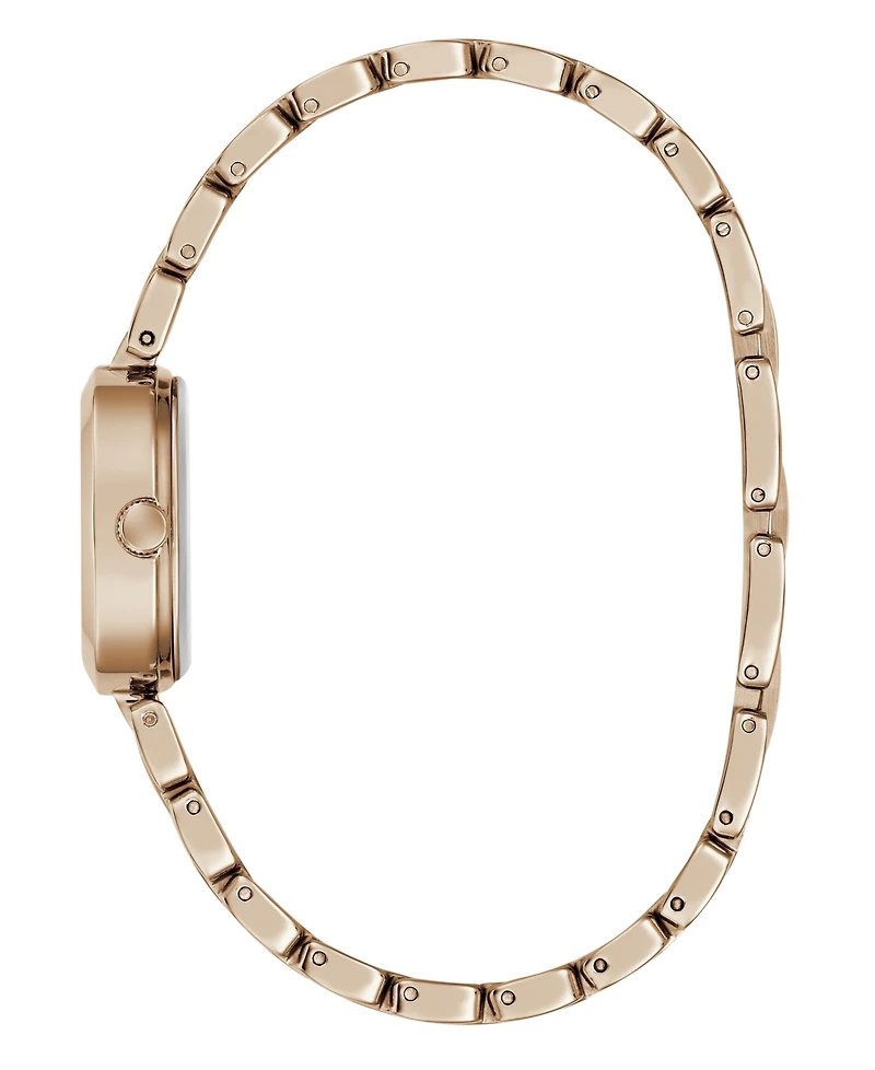 Guess Women's Quartz Rose Gold-Tone Stainless Steel Watch 25mm