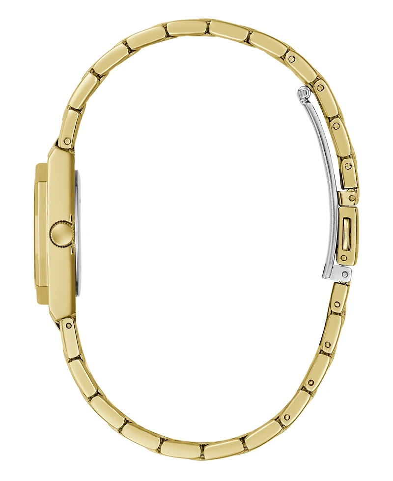 Guess Women's Quartz Gold-Tone Stainless Steel Watch 25mm