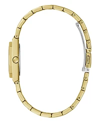 Guess Women's Quartz Gold-Tone Stainless Steel Watch 25mm