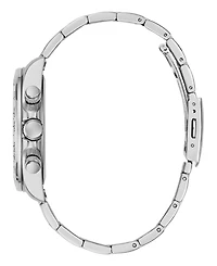 Guess Men's Quartz Silver-Tone Stainless Steel Watch 42mm