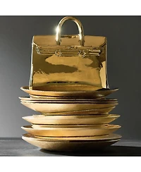 Z Gallerie Handbag Coin Bank