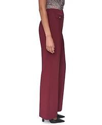 Dkny Women's High-Waisted Wide-Leg Dress Pants