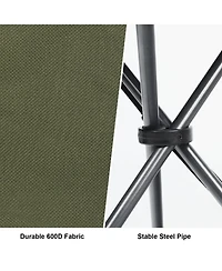 Aofar Folding Tripod Stool Portable Camping Seat