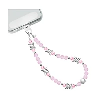 Velvet Caviar Beaded Phone Charm, Fits Any Phone Case with Card Insert