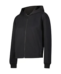 Spyder Women's Juniper Full-Zip Cropped Scuba-Knit Hoodie