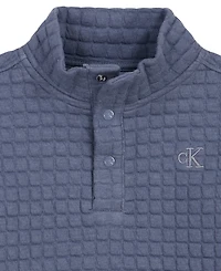 Calvin Klein Baby Boys' Long-Sleeve Mock-Neck Top and Joggers, 2-Piece Set