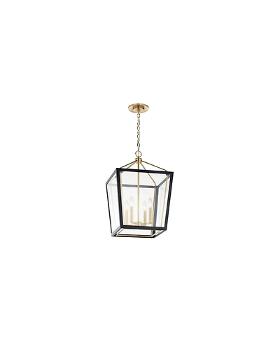 Kichler Delvin 16" Wide Champagne Bronze 4-Light Pendant