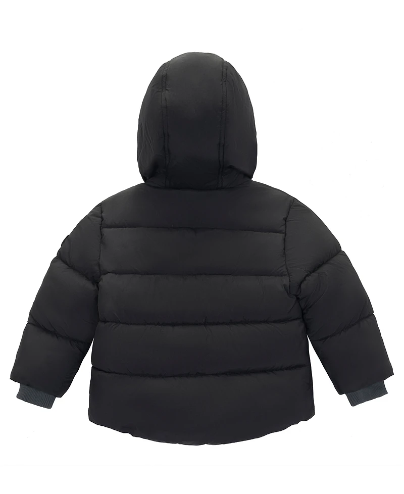 S Rothschild & Co Baby Boys Sherpa Lined Puffer Jacket