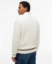 Tommy Hilfiger Women's Ny Expressive Cricket Cable Knit V-Neck Sweater
