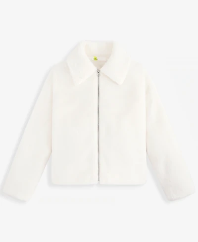 Epic Threads Toddler Girls' 12M-5T Solid Faux-Fur Jacket, Macy's Exclusive
