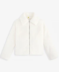 Epic Threads Toddler Girls' 12M-5T Solid Faux-Fur Jacket, Macy's Exclusive