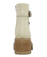 Mia Women's Toula Lug Sole Whipstitch Booties