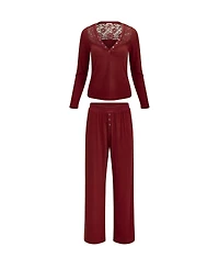 Adore Me Plus Zahra Pajama Lounge Set