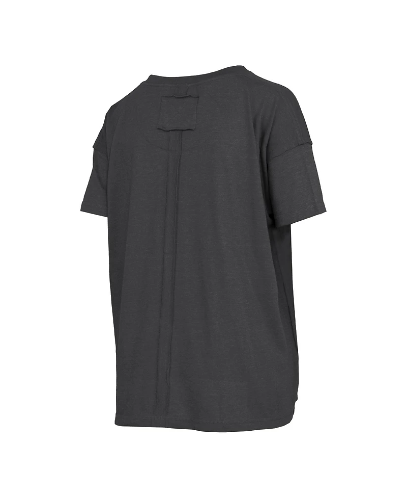 Pressbox Women's Alabama Crimson Tide Oversized Script Wordmark T-Shirt