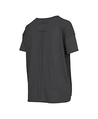 Pressbox Women's Alabama Crimson Tide Oversized Script Wordmark T-Shirt