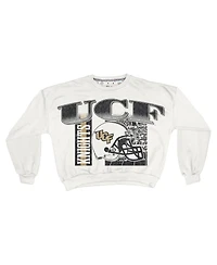 Pressbox Women's Ucf Knights Janice Oversized Retro Graphic Sweatshirt