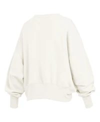 Pressbox Women's Florida State Seminoles Chelsea Oversized Fleece-Lined Pullover Sweatshirt