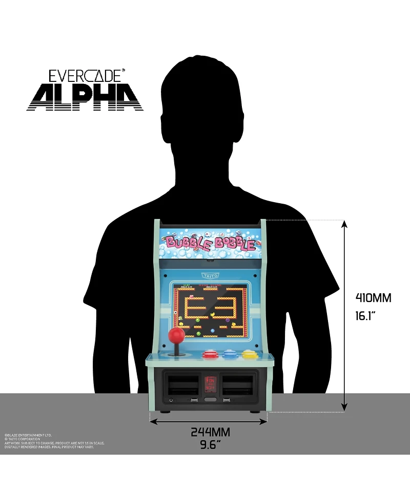 Blaze Entertainment Evercade Alpha 10 Built-In Games Taito Bartop Arcade