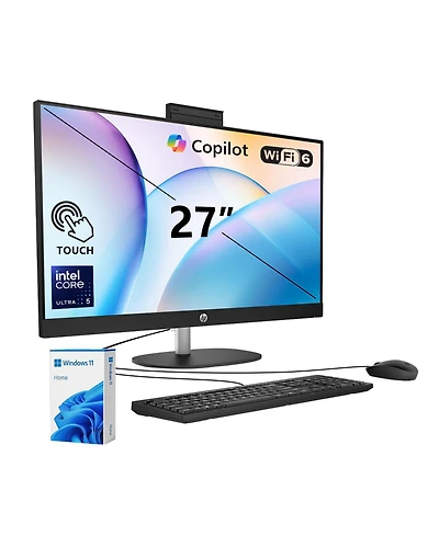 Hp Essential 27-cr2000t 27" Touchscreen Wi-Fi 6 All-in-One