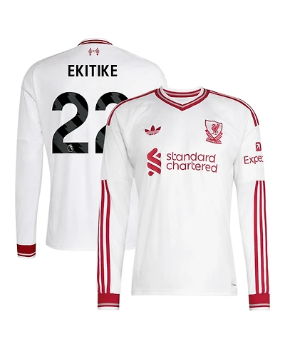 Adidas Men's Liverpool Hugo Ekitike 2026/27 Away Replica Long Sleeve Jersey