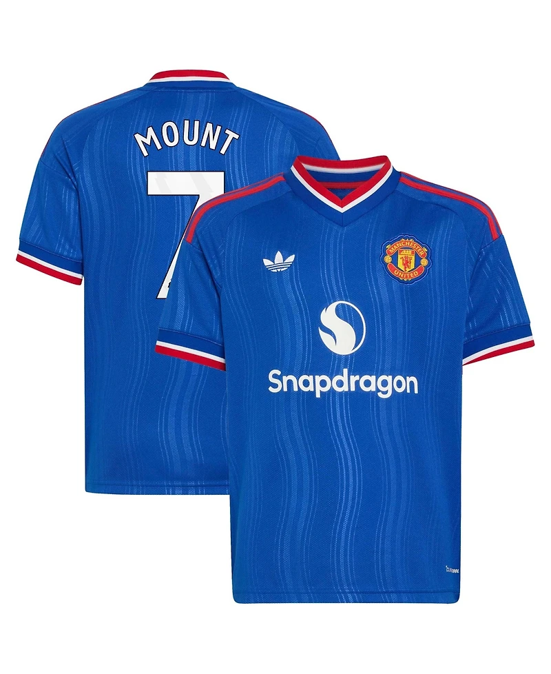 Adidas Boys' and Girls' Manchester United Mason Mount 2026/27 Away Replica Jersey
