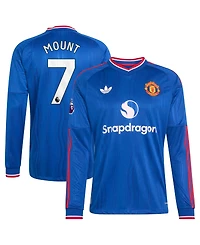 Adidas Men's Manchester United Mason Mount 2026/27 Away Authentic Slim-Fit Long-Sleeve Jersey