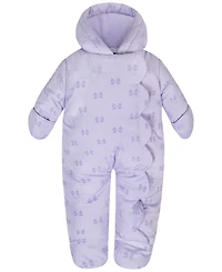 S Rothschild & Co Baby Girls' Flocked Scalloped Hooded Pram