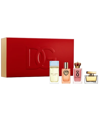 Dolce&Gabbana 4-Piece Eau de Parfum Spray Mini Gift Set