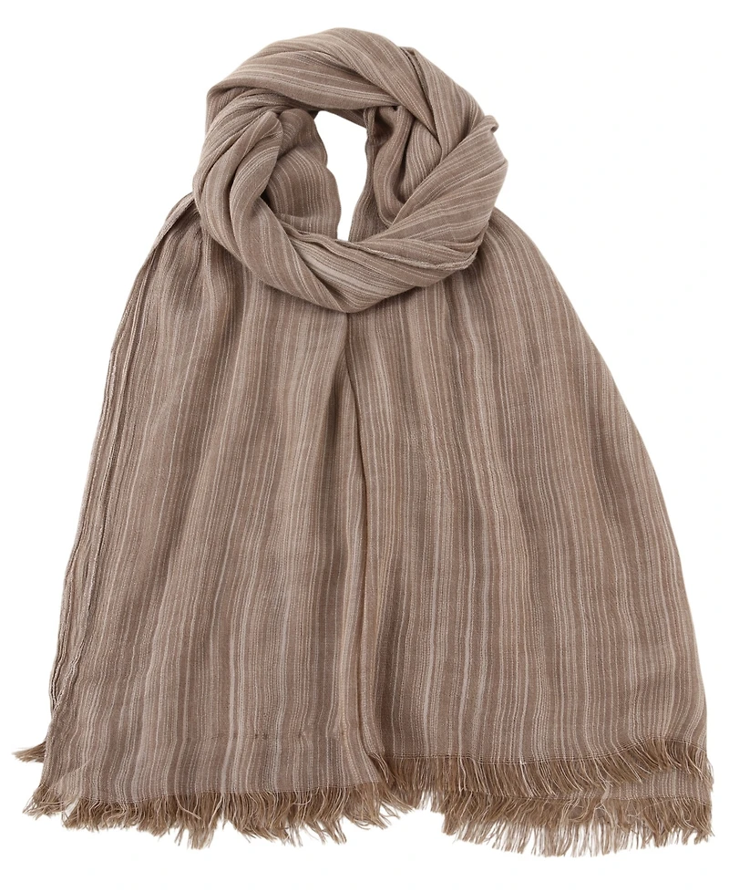 Ted Baker Men's Fringe Textured-Rib Scarf