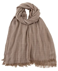 Ted Baker Men's Fringe Textured-Rib Scarf