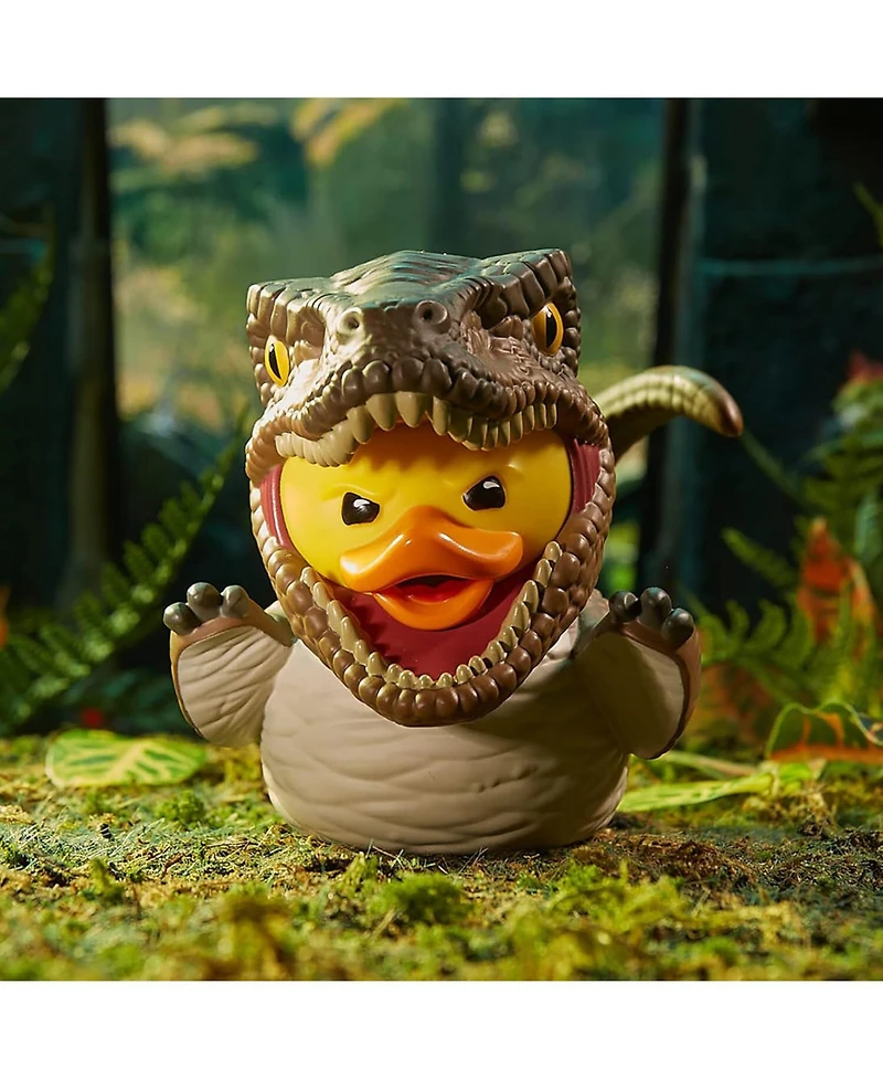 Tubbz Jurassic Park Velociraptor Cosplaying As Duck Collectible Figure, Ages 5+