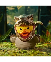 Tubbz Jurassic Park Velociraptor Cosplaying As Duck Collectible Figure, Ages 5+