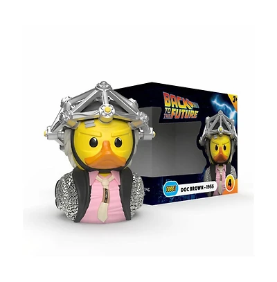 Tubbz Back to the Future Doc Brown 1955 4.2" Boxed Edition Collectible Figure, Ages 5+