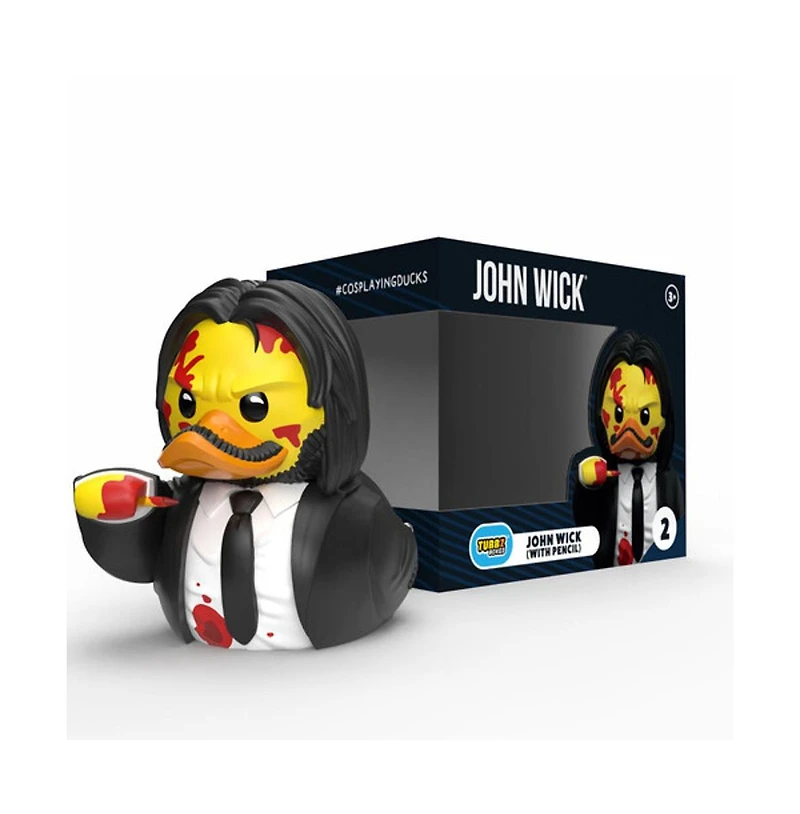Tubbz John Wick with Pencil Boxed Edition 4.3" Action Figure, Ages 5+