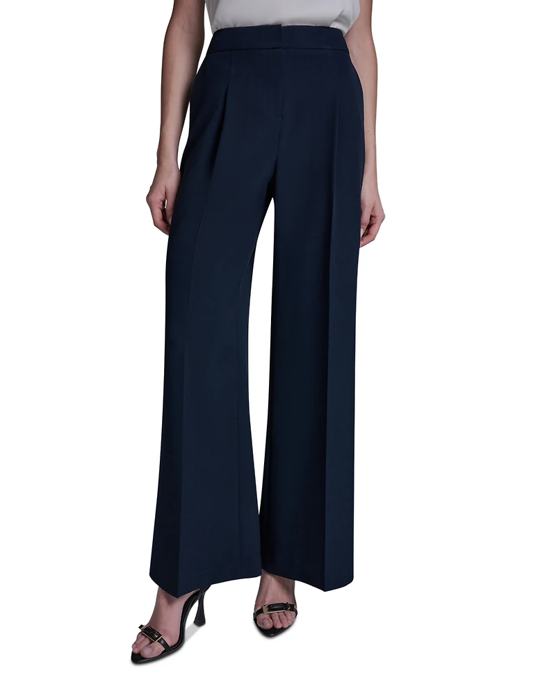 Bcbg Women's High Rise Wide Leg Pants