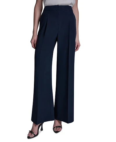 Bcbg Women's High Rise Wide Leg Pants