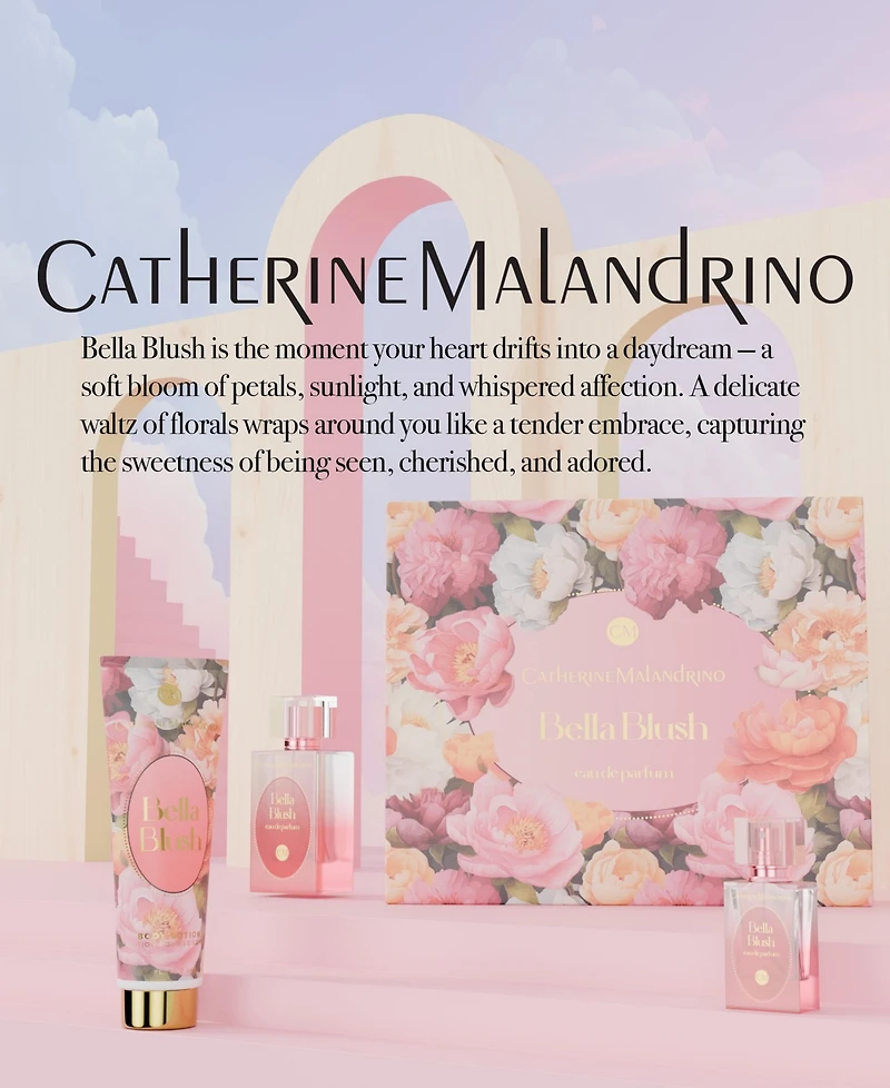 Catherine Malandrino 3 Piece Bella Blush Eau de Parfum Gift Set