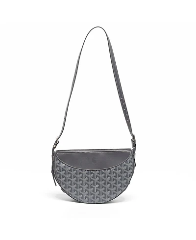 Pre-Owned Goyard Goyardine Canvas and Leather Shoulder Bag