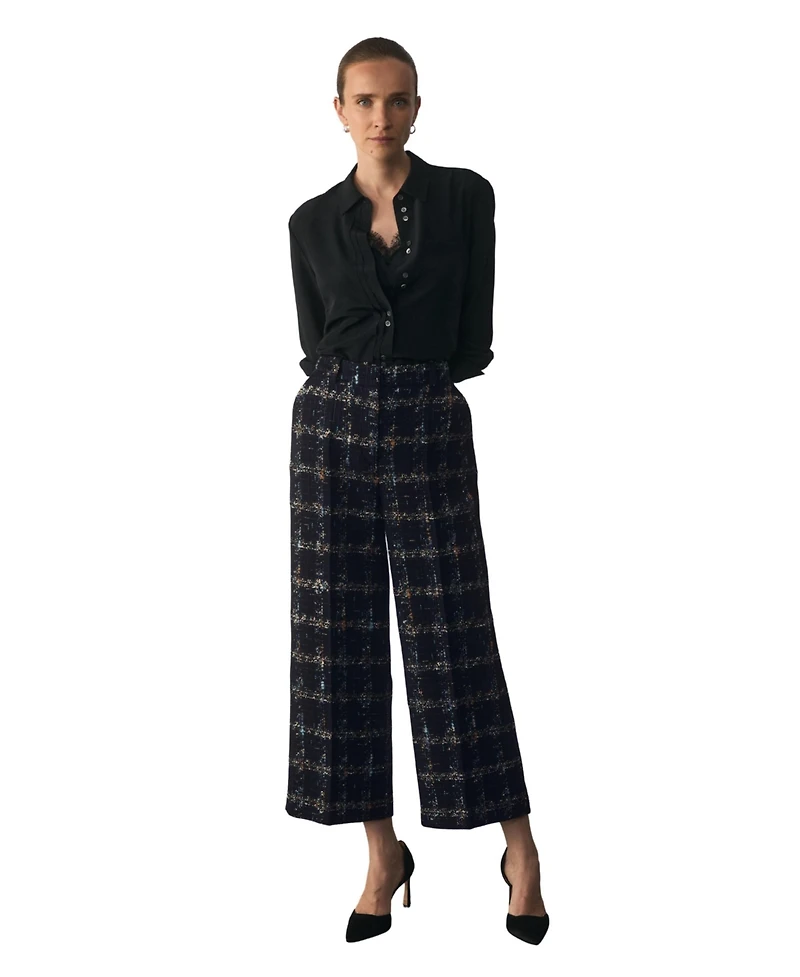The Fold Women's Corso Silk Collared Blouse