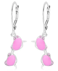 Chanteur Kids Sunglasses Hypoallergenic Earrings for Girl's with Leverbacks
